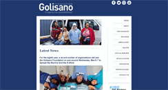 Desktop Screenshot of golisanofoundation.org